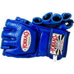 Tokkao Blue Competition MMA guantes con pulgar2